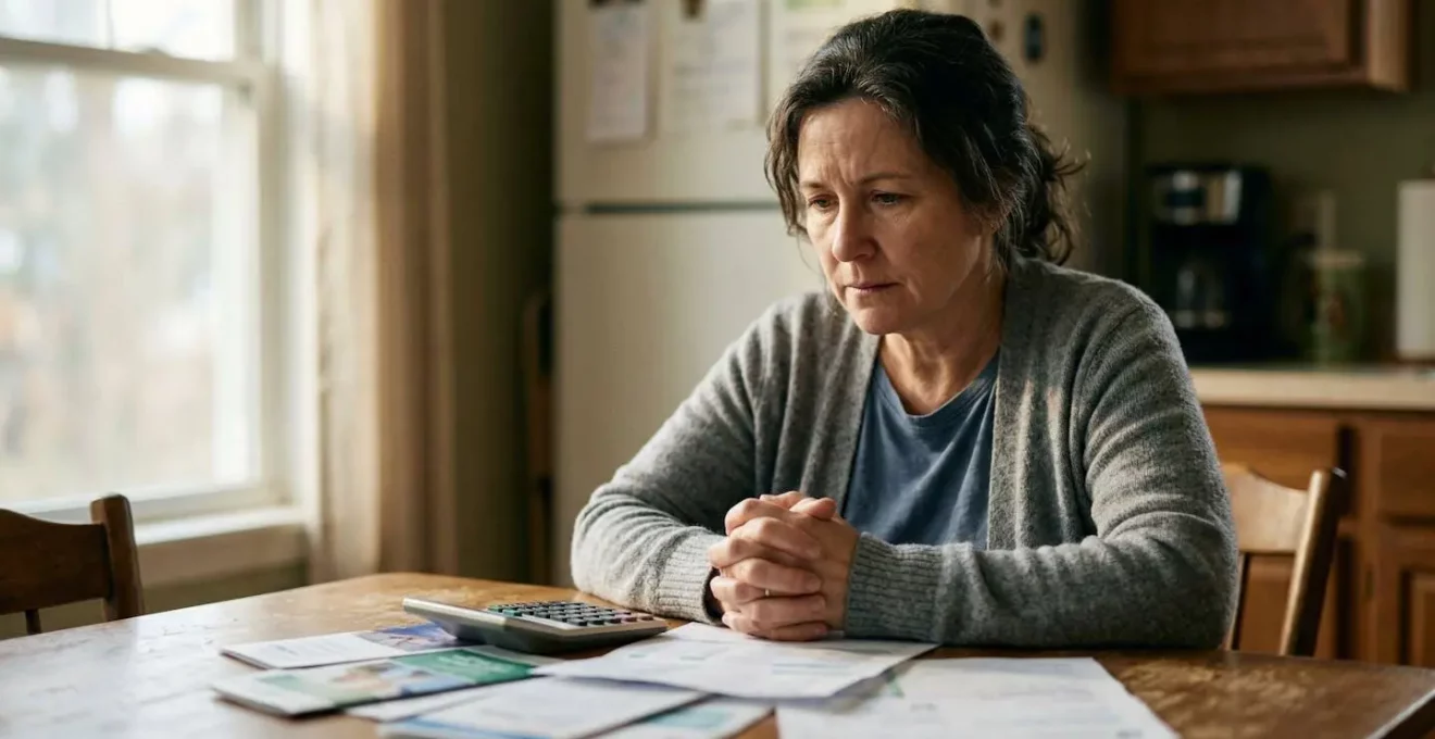 Scène évoquant les frais d'hospitalisation et l'anxiété financière liée au forfait journalier