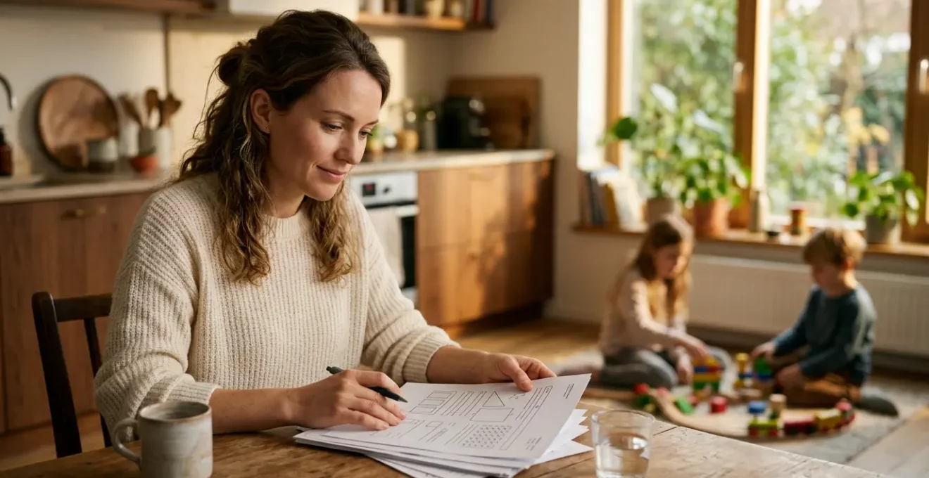 Protection financière d'une famille avec deux enfants pour assurer leur avenir