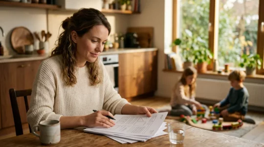 Protection financière d'une famille avec deux enfants pour assurer leur avenir